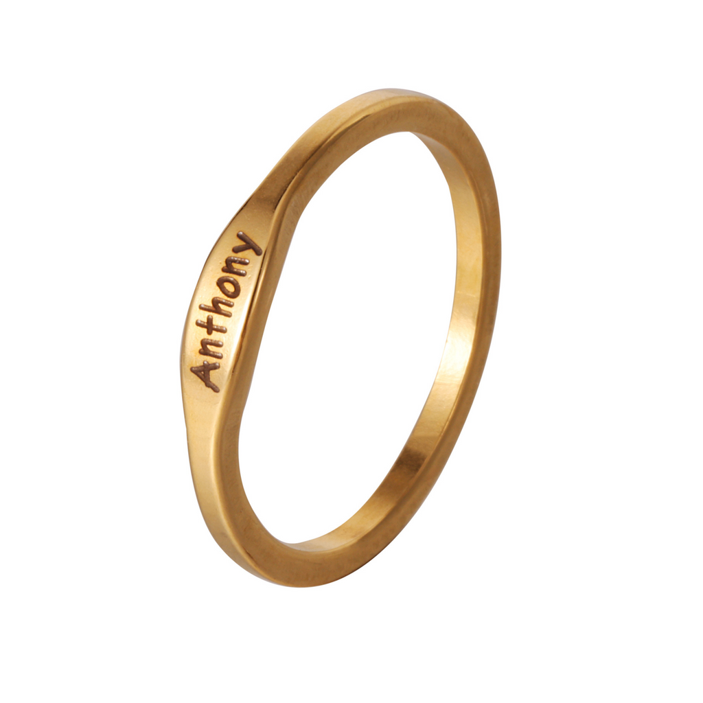 Bague Fine Prénom Gravé