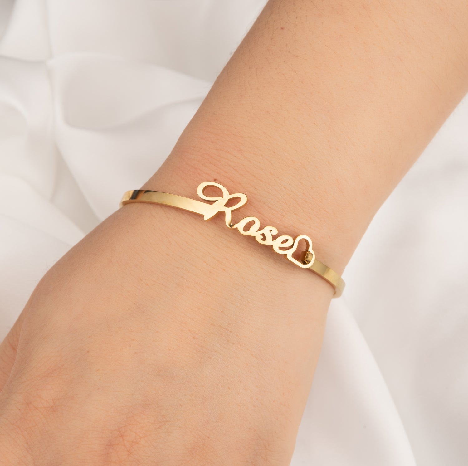 Bracelet Jonc Avec Fermoir Personnalisé