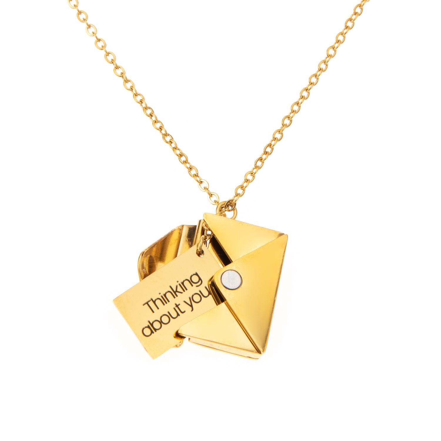 Collier Personnalisé Lettre & Enveloppe