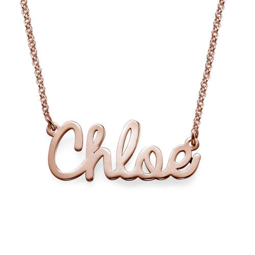 Collier Personnalisable Cursif