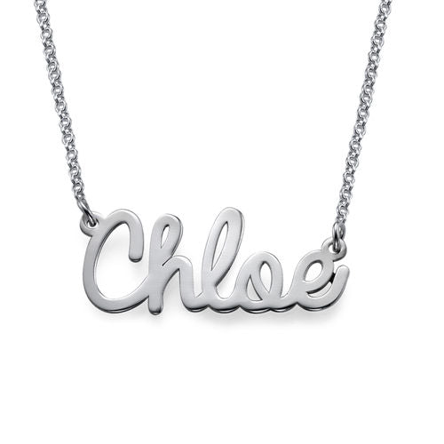 Collier Personnalisable Cursif