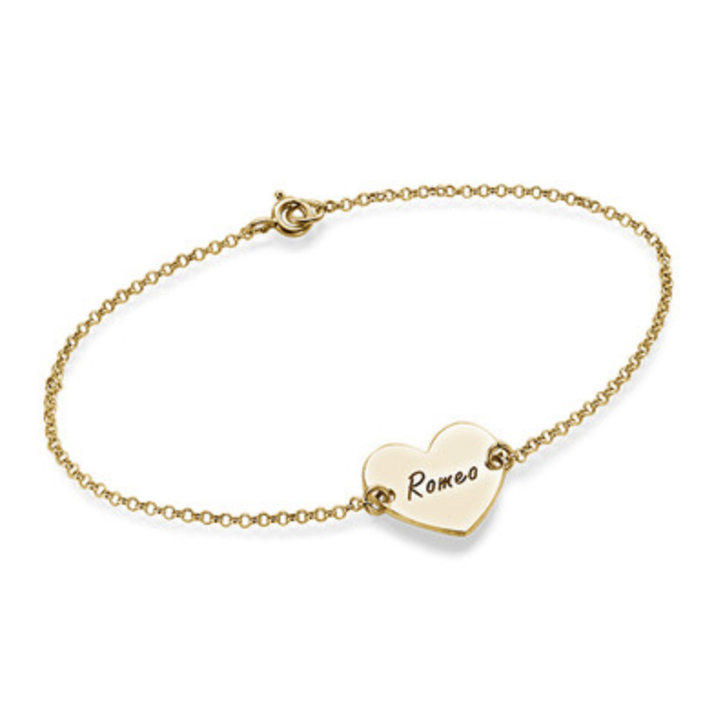 Bracelet Coeur Personnalisée Couple