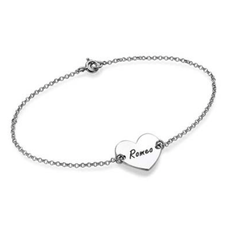 Bracelet Coeur Personnalisée Couple