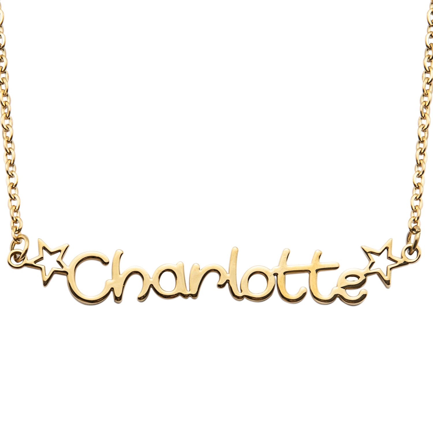 Collier Personnalisé Girly Star