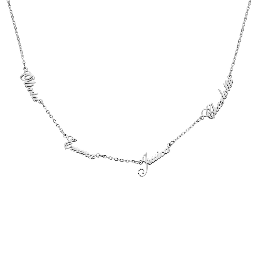 Collier Personnalisé Plusieurs Prénoms