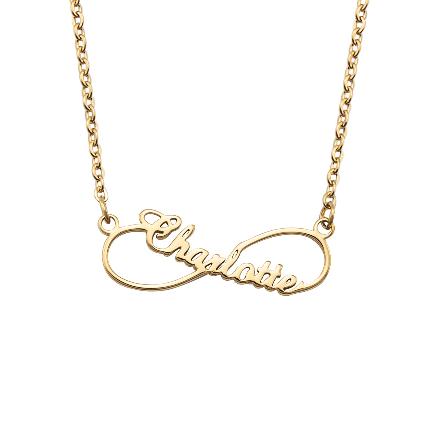 Collier Prénom Infini Personnalisé