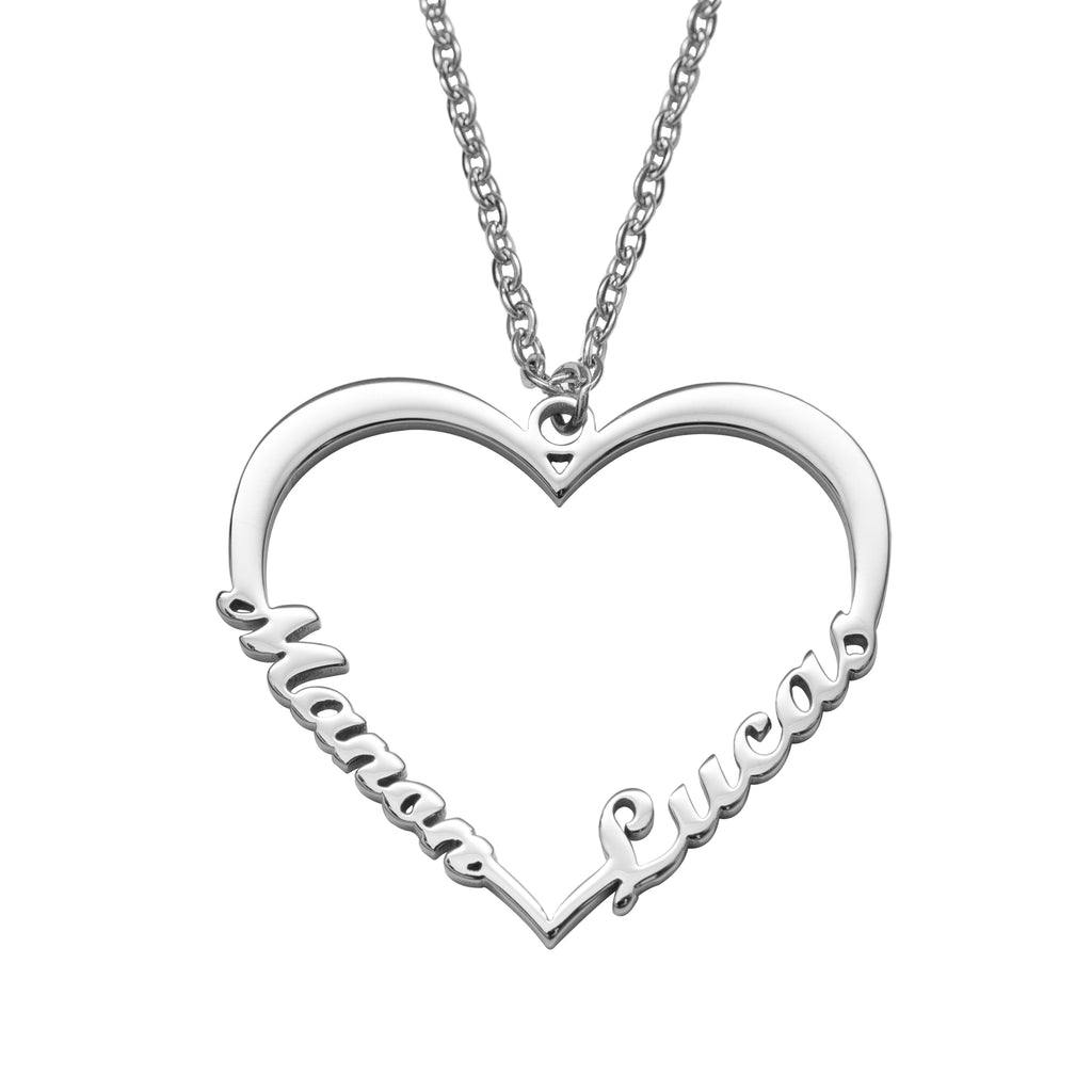 Collier Amour (Coeur) à personnaliser