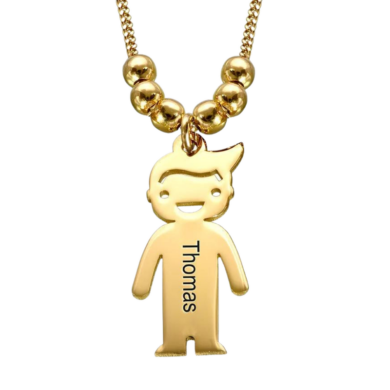 Collier Personnalisable Enfants Filles Garçons