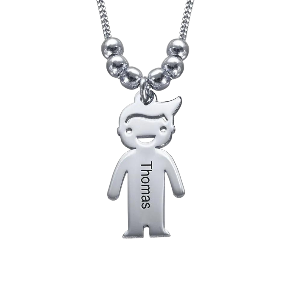 Collier Personnalisable Enfants Filles Garçons