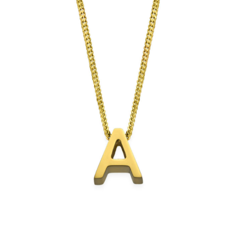 Collier Personnalisable Initiale Petites Lettres