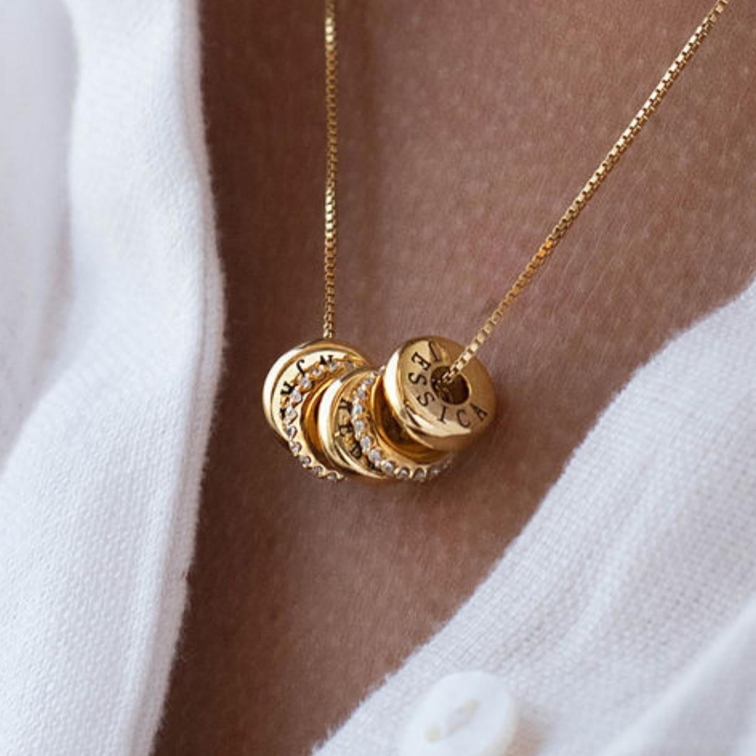Collier Perles et Diamant Personnalisable