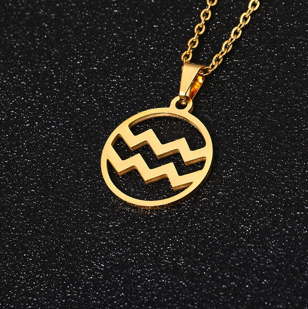 Pendentif Signe Astrologique - Verseau