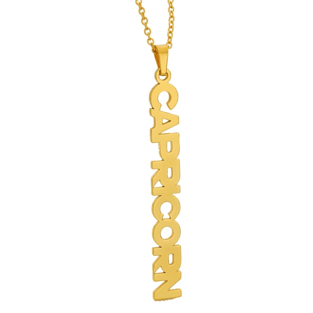 Collier Signe Astrologique - Capricorne
