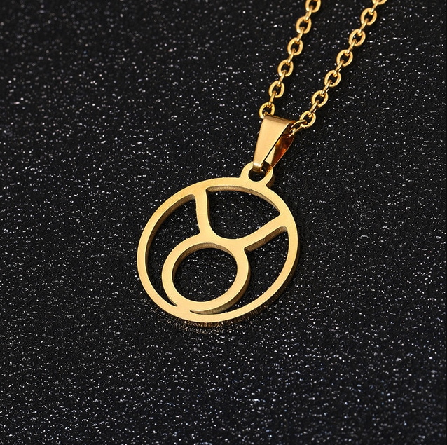Pendentif Signe Astrologique - Taureau