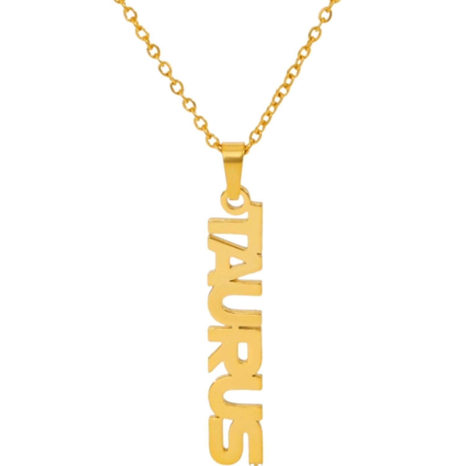 Collier Signe Astrologique - Taureau