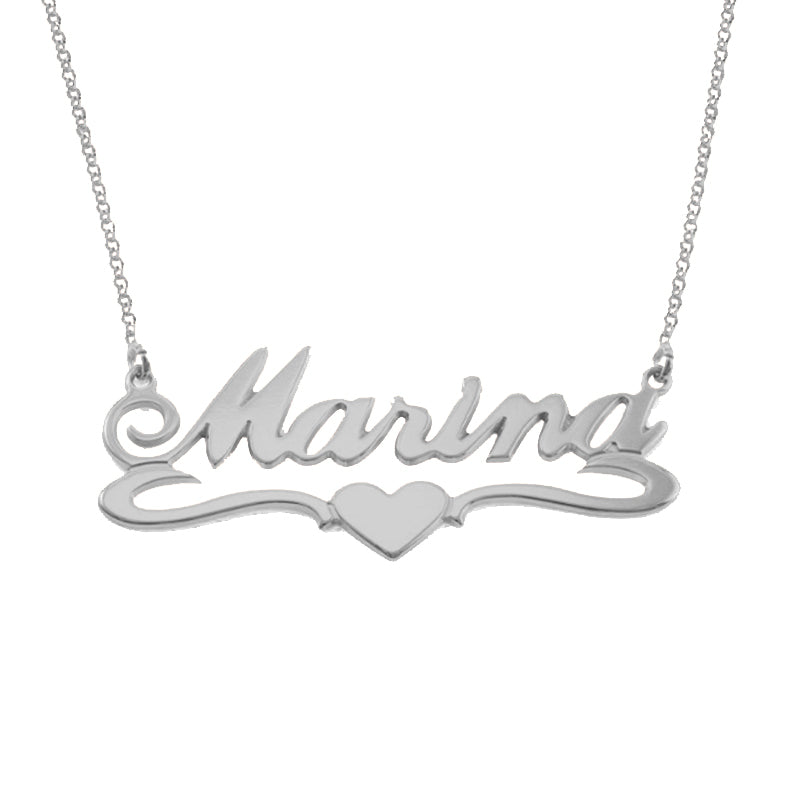 Collier Personnalisable avec Coeur