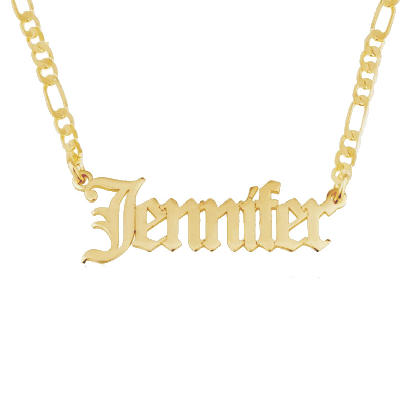 Collier Personnalisé Gothique